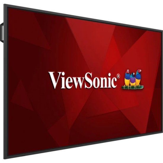 Viewsonic CDE75G3-1C Écran d'affichage dynamique Écran plat de signalisation numérique 190,5 cm (75") LCD 500 cd/m² 4K Ultra HD Noir 24/7