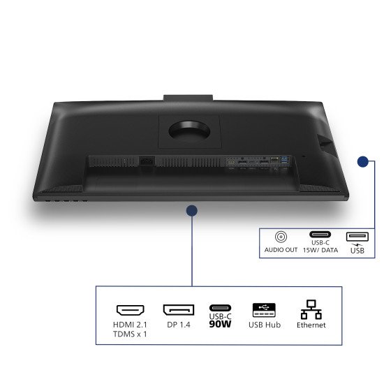 Philips 3000 series 27B2U3601H/00 écran PC 68,6 cm (27") 2560 x 1440 pixels Quad HD LCD Noir