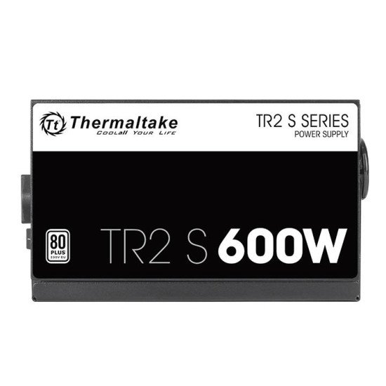 Thermaltake TRS-600AH2NK unité d'alimentation d'énergie 600 W 20+4 pin ATX ATX Noir