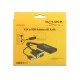 DeLOCK 0.25m VGA+USB2.0-A/HDMI 0,25 m VGA (D-Sub) + USB Noir DeLOCK 0.25m VGA+USB2.0-A/HDMI 0,25 m VGA (D-Sub) + USB Noir