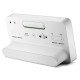 Braun BC13WP-DCF réveille-matin Réveil numérique Blanc