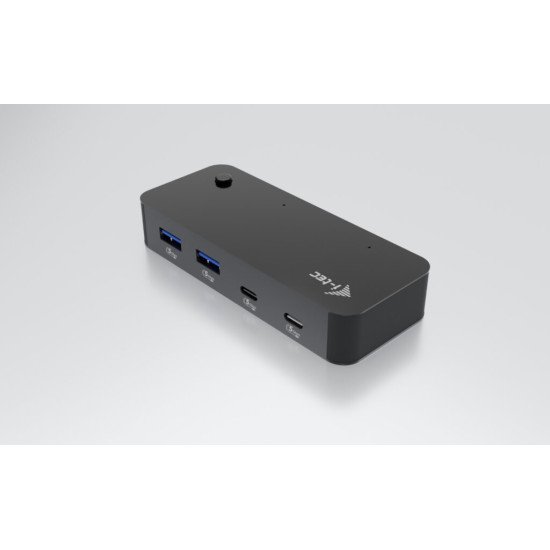 i-tec Universal KVM HUB 2x USB-C + 2x USB-A 3.0 i-tec Universal KVM HUB 2x USB-C + 2x USB-A 3.0