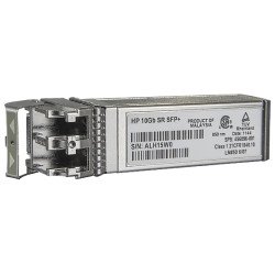HPE BladeSystem c-Class 10Gb SFP+ SR Transceiver module émetteur-récepteur de réseau Fibre optique 10000 Mbit/s SFP+ 850 nm HPE BladeSystem c-Class 10Gb SFP+ SR Transceiver module émetteur-récepteur de réseau Fibre optique 10000 Mbit/s SFP+ 850 nm