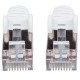 Intellinet Câble patch réseau, Cat6, 20 m, blanc, cuivre, S/FTP, LSOH/LSZH, PVC, RJ45, contacts plaqués or, anti-accroc, avec manchon, garantie à vie