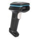 Manhattan Scanner de codes-barres LED 2D longue portée, USB, profondeur de lecture 450 mm, luminosité ambiante max. 100 000 lux, compatible codes 1D et 2D, câble RJ45 vers USB-A 1,8 m, noir, garantie 3 ans