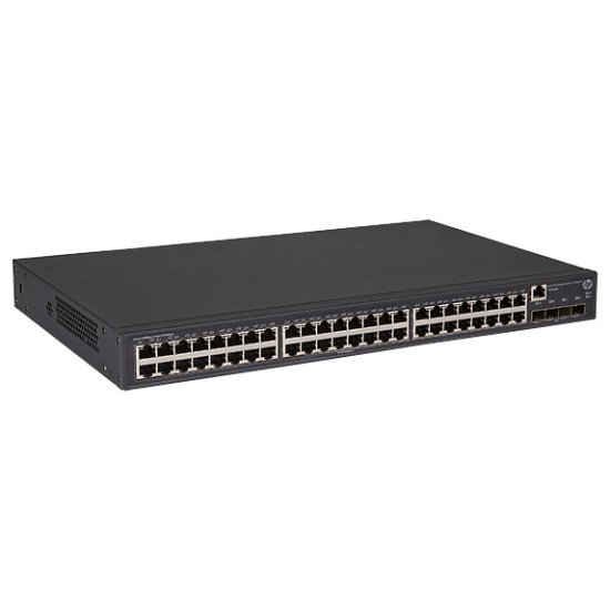 HPE FlexNetwork 5130 48G 4SFP+ EI Géré L3 Gigabit Ethernet (10/100/1000) Noir 1U