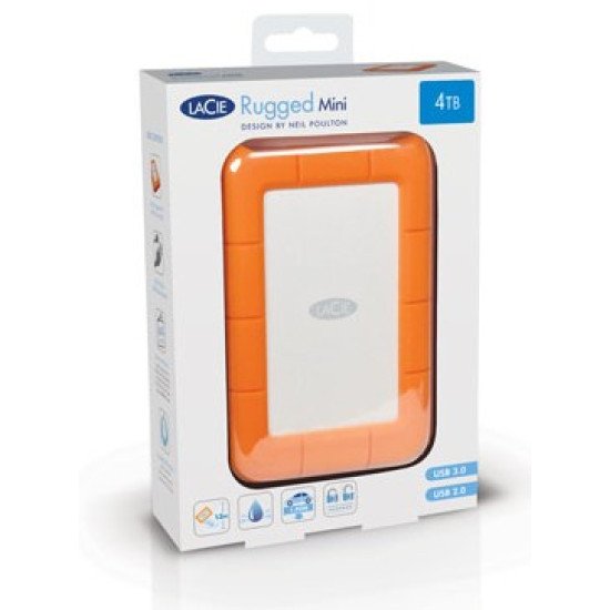 LaCie Rugged Mini Disque dur externe 4 To