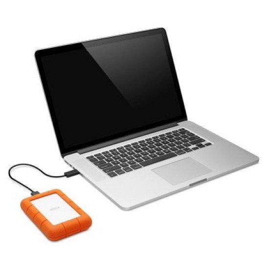 LaCie Rugged Mini disque dur externe 4000 Go Orange