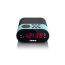 Lenco CR-07 Horloge Noir, Bleu Lenco CR-07 Horloge Noir, Bleu
