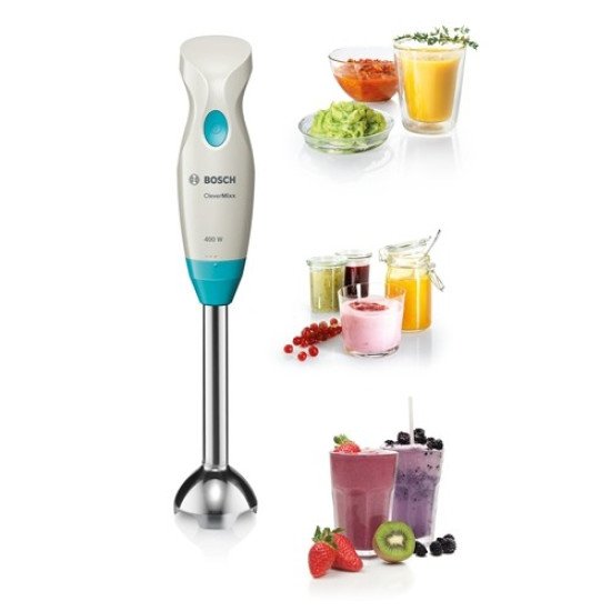 Bosch MSM2410D blender Mélangeur par immersion 400 W Bleu, Gris