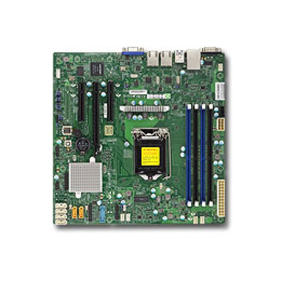 Supermicro X11SSL-F serveur/ station d'accueil carte mère LGA 1151 (Emplacement H4) Micro ATX Intel® C232