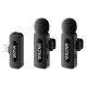 BOYA Système de microphone sans fil BY-V2.0 2,4 GHz 2,4 GHz