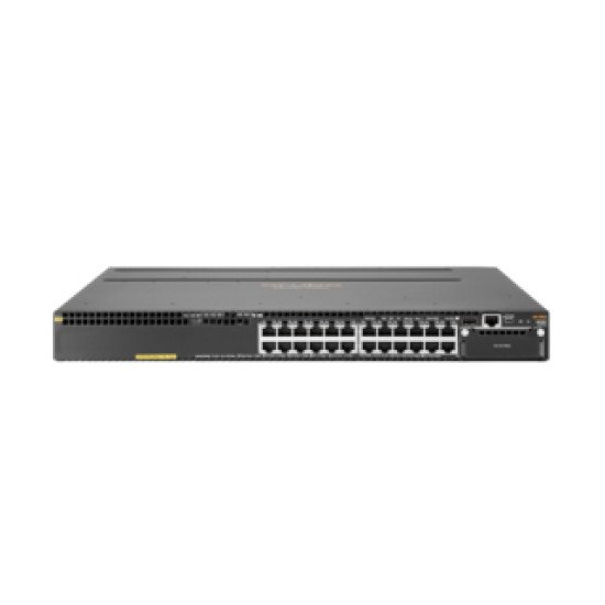 HPE Aruba 3810M 24G PoE+ 1-slot Switch Gigabit Ethernet 
