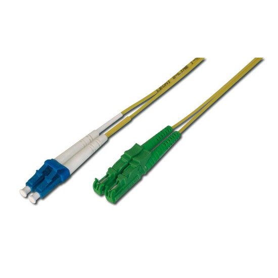 ASSMANN Electronic E2000 / LC 10m câble de fibre optique E-2000 (APC) LC/PC OS1 Jaune