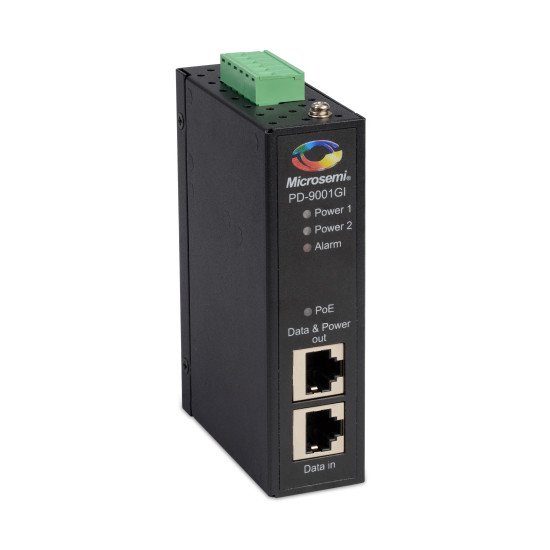 Microsemi PD-9001GI/DC adaptateur et injecteur PoE Gigabit Ethernet 50 V