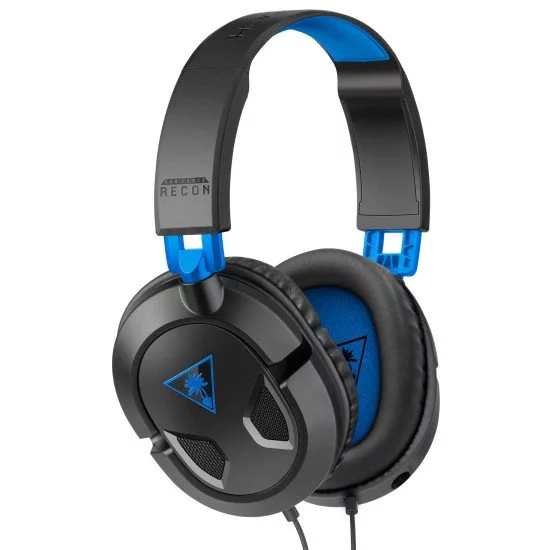Turtle Beach Recon 50P Casque Avec fil Arceau Jouer Noir, Bleu Turtle Beach Recon 50P Casque Avec fil Arceau Jouer Noir, Bleu