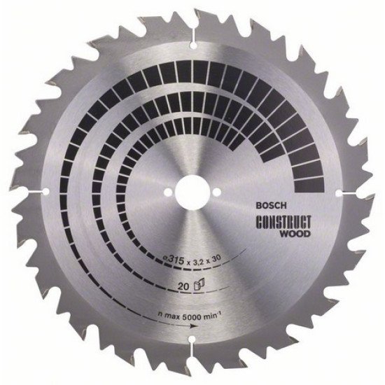 Bosch 2 608 640 701 lame de scie circulaire 31,5 cm 1 pièce(s)