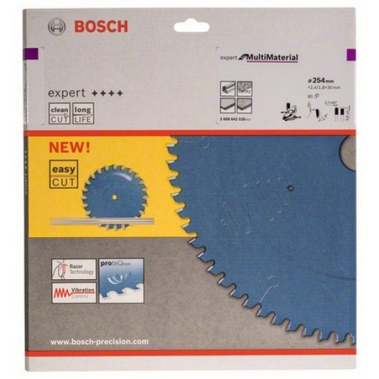 Bosch 2608642528 lame de scie circulaire 25,4 cm 1 pièce(s)