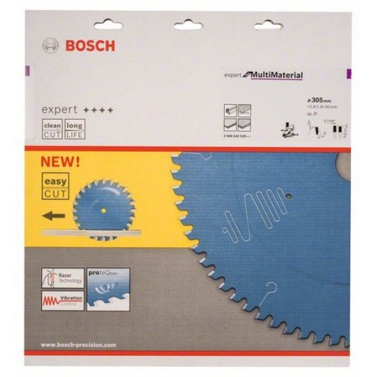 Bosch 2 608 642 529 lame de scie circulaire 30,5 cm 1 pièce(s) Bosch 2 608 642 529 lame de scie circulaire 30,5 cm 1 pièce(s)