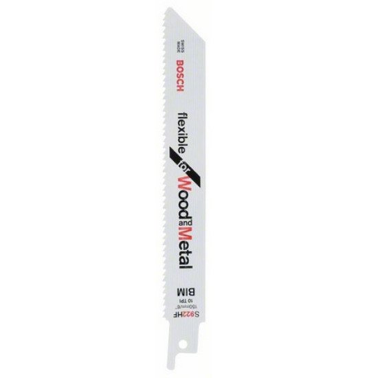 Bosch S 922 HF Lames de scie sabre Bimétal 1 pièce(s) Bosch S 922 HF Lames de scie sabre Bimétal 1 pièce(s)