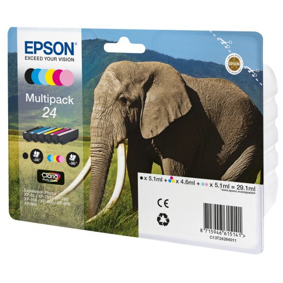 Epson Multipack 6-colours 24 Claria Photo HD Ink