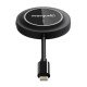 Manhattan Adaptateur sans fil HDMI 1080p avec émetteur USB-C, dongle pour diffusion vidéo sans fil depuis un appareil USB-C vers un téléviseur ou un projecteur HDMI, nécessite le récepteur du kit de présentation sans fil HDMI n° 208420, noir