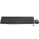 Logitech MK235 Clavier Sans fil + USB QWERTY US Noir 