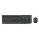 Logitech MK235 clavier RF sans fil QWERTZ Croate, Slovène Noir