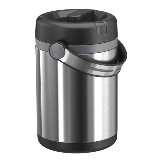 EMSA MOBILITY thermos 1,2 L Anthracite, Noir, Acier inoxydable