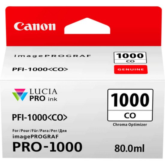 Canon PFI-1000CO Cartouche d'encre Original Transparent