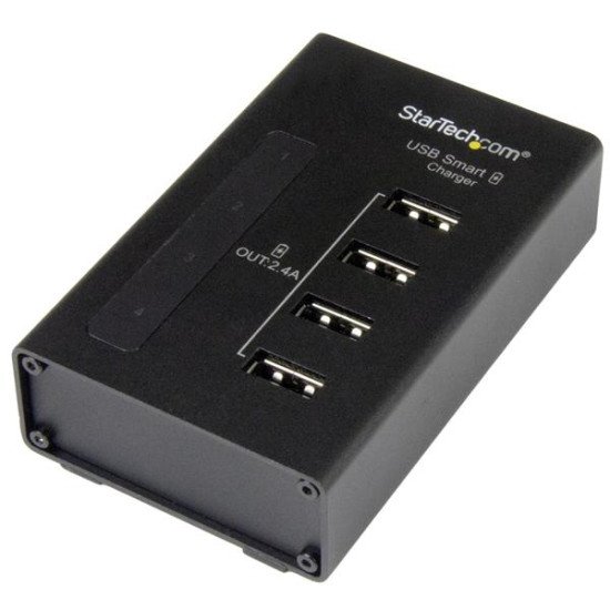 StarTech.com Station de charge à 4 ports pour appareils USB - 48 W / 9,6 A