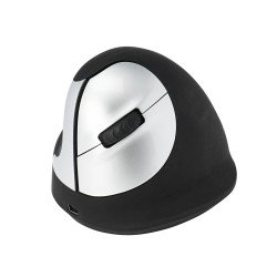 R-Go Tools R-Go HE Mouse, Souris ergonomique, Moyen (Longueur de la main 165-185mm), gaucher, sans fil R-Go Tools R-Go HE Mouse, Souris ergonomique, Moyen (Longueur de la main 165-185mm), gaucher, sans fil