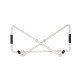 R-Go Tools R-Go Steel Travel Support pour ordinateur portable, blanc