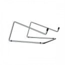 R-Go Tools R-Go Steel Office Support pour ordinateur portable, argenté