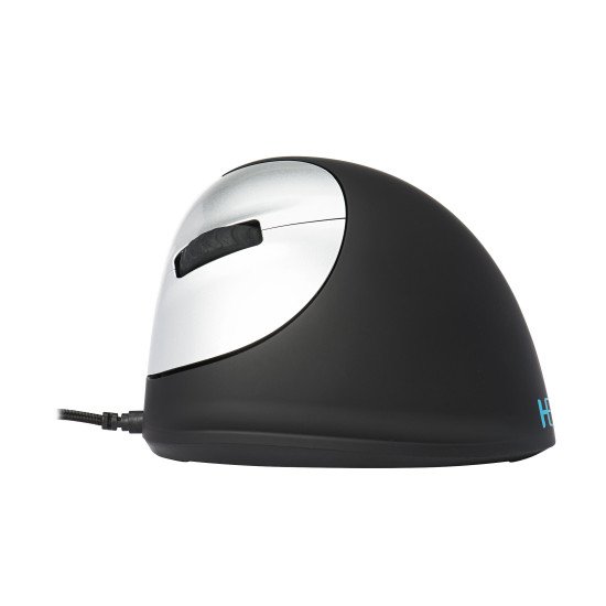 R-Go Tools R-Go HE Mouse, Souris ergonomique gaucher, filaire