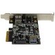 StarTech.com Carte contrôleur PCI Express à 2 ports USB 3.1 (10 Gb/s) - 1 externe 1 interne - USB-A