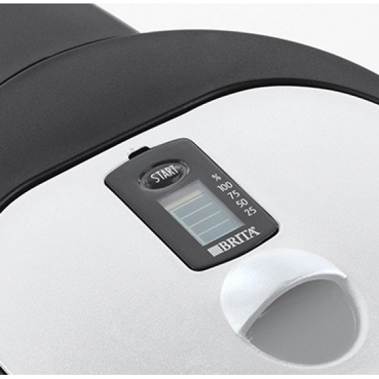 Russell Hobbs Purity bouilloire 1 L 2200 W Noir, Argent, Transparent