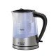 Russell Hobbs Purity bouilloire 1 L 2200 W Noir, Argent, Transparent