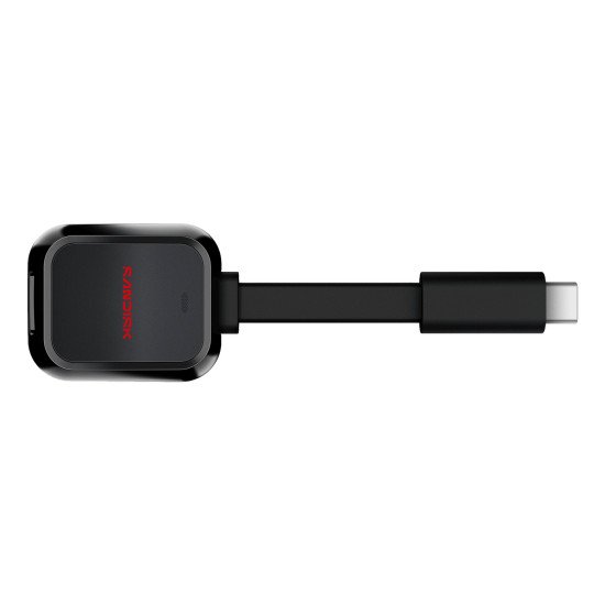 SanDisk QuickFlow lecteur de carte mémoire USB 3.2 Gen 1 (3.1 Gen 1) Type-C Noir