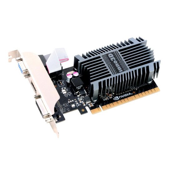 Inno3D N710-1SDV-E3BX carte graphique NVIDIA GeForce GT 710 2 Go GDDR3