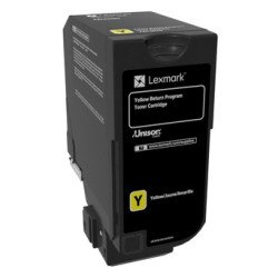 Lexmark 74C20Y0 Cartouche de toner 1 pièce(s) Original Jaune