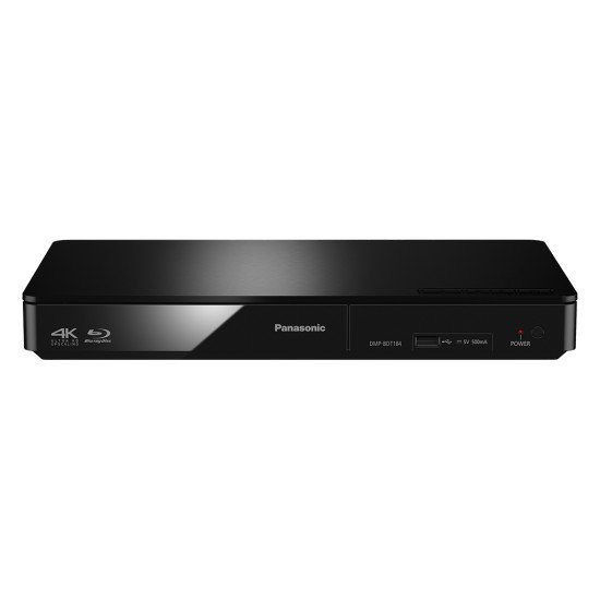 Panasonic DMP-BDT184EG lecteur DVD/Blu-Ray Lecteur Blu-Ray Compatibilité 3D Noir