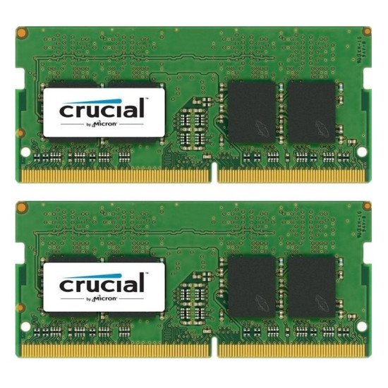 Crucial 16GB (2x8GB) DDR4 2400 SODIMM 1.2V mémoire 16 Go 2 x 8 Go 2400 MHz