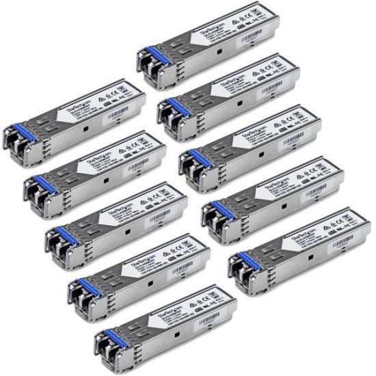 StarTech.com Module SFP GBIC compatible Cisco GLC-LH-SMD - Mini GBIC 1000BASE-LX/LH - Paquet de 10