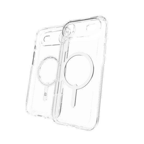 ZAGG Luxe Snap coque de protection pour téléphones portables 16,5 cm (6.5") Housse Transparent ZAGG Luxe Snap coque de protection pour téléphones portables 16,5 cm (6.5") Housse Transparent