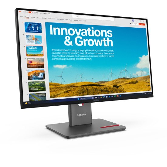 Lenovo ThinkVision P24QD-40 LED display 60,5 cm (23.8") 2560 x 1440 pixels Quad HD LCD Noir Lenovo ThinkVision P24QD-40 LED display 60,5 cm (23.8") 2560 x 1440 pixels Quad HD LCD Noir
