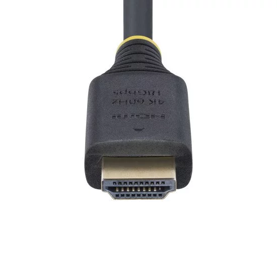 StarTech.com Câble HDMI Haut Débit de 1m Certifié Premium, 4K 60Hz/1440p 144Hz, HDR10/HDCP 2.2/ARC, 18Gbps, Cordon HDMI 2.0 UHD pour TV/Moniteur/Affichage, Gaine TPE StarTech.com Câble HDMI Haut Débit de 1m Certifié Premium, 4K 60Hz/1440p 144Hz, HDR10/HDCP 2.2/ARC, 18Gbps, Cordon HDMI 2.0 UHD pour TV/Moniteur/Affichage, Gaine TPE