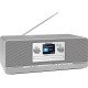 TechniSat DIGITRADIO 372 CD BT Cuisine Analogique et numérique Anthracite, Argent
