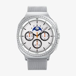 Spigen Metal Fit Bande Argent Acier