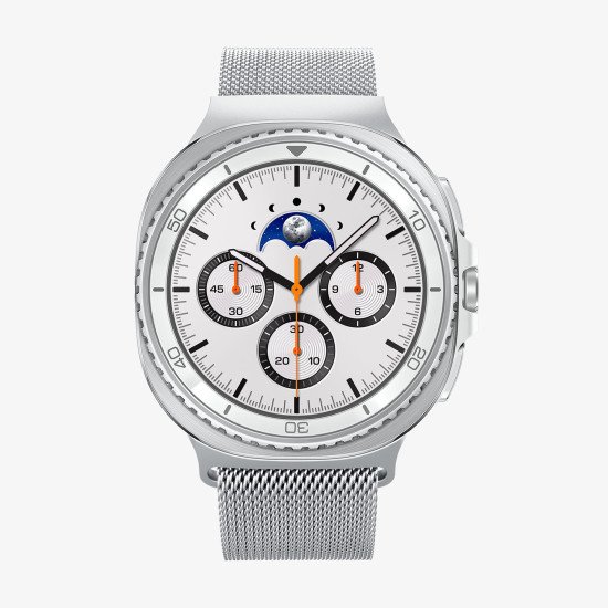 Spigen Metal Fit Bande Argent Acier